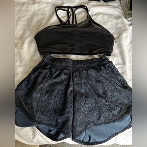 Lululemon sports bra and shorts - NWT